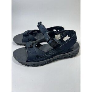 Men’s Size 8 Merrels Stillwater Strap Navy and grey sandals